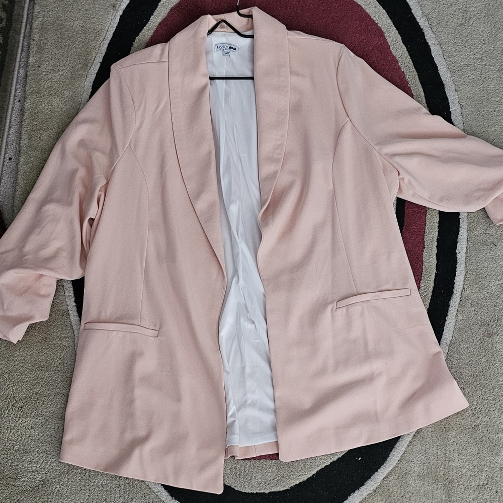 Fashion Nova Pink Celine Blazer